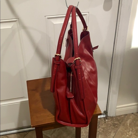 NWT Coach Madison Carlyle Leather Shoulder Bag - Picture 4 of 9